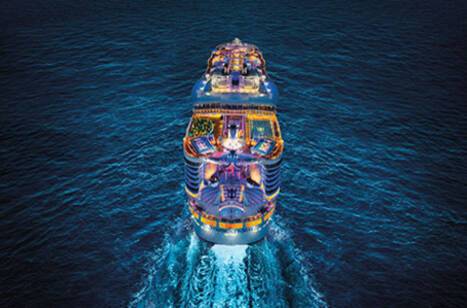 Symphony of the Seas at sea
