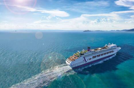 Panoramic image of Ambience at sea