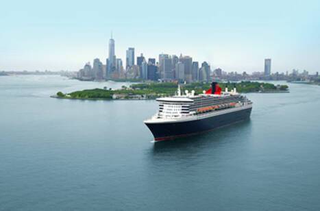 Queen Mary 2 in New York