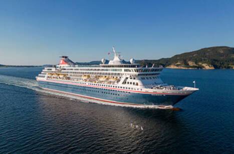 Balmoral at sea