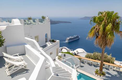 Riviera in Santorini, Greece