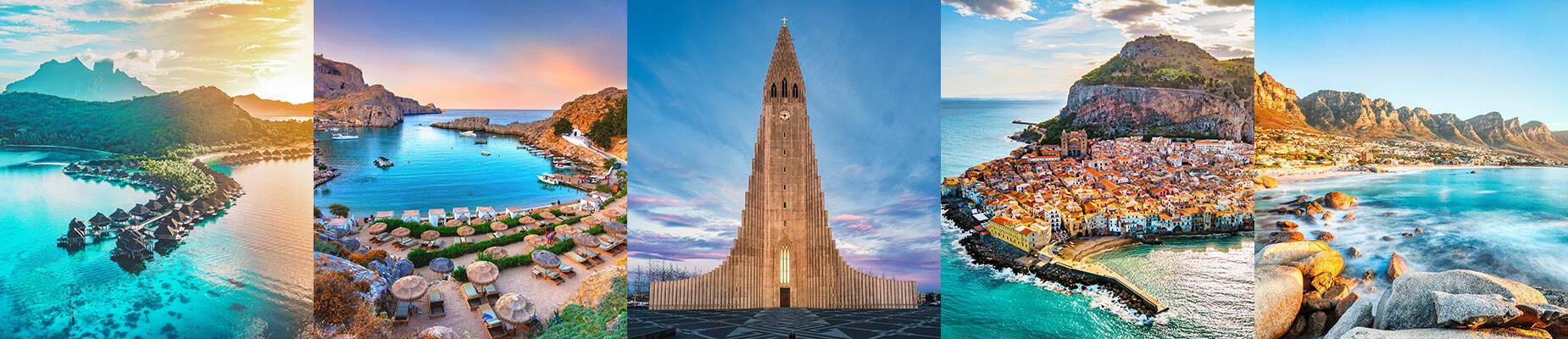 A collage of images