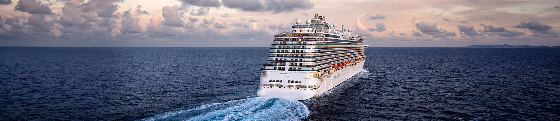 Sky Princess at sea