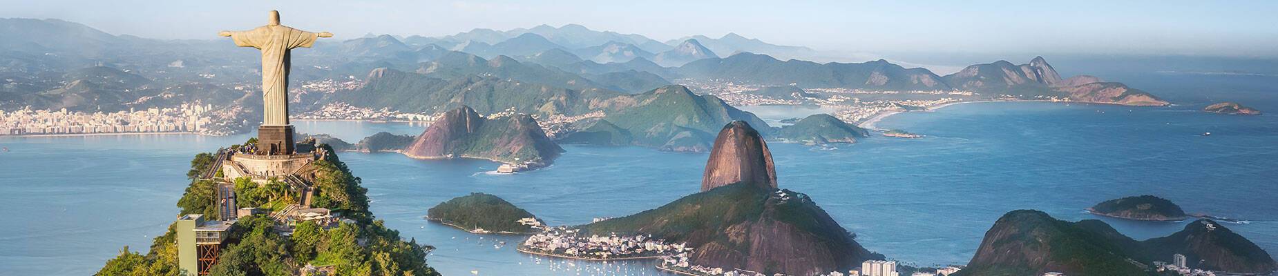 Christ the Redeemer standing tall over Rio de Janeiro