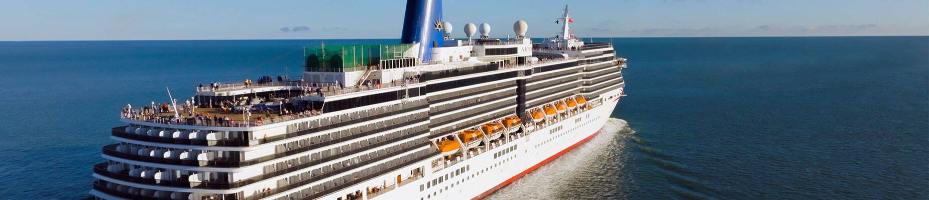 Arcadia at sea