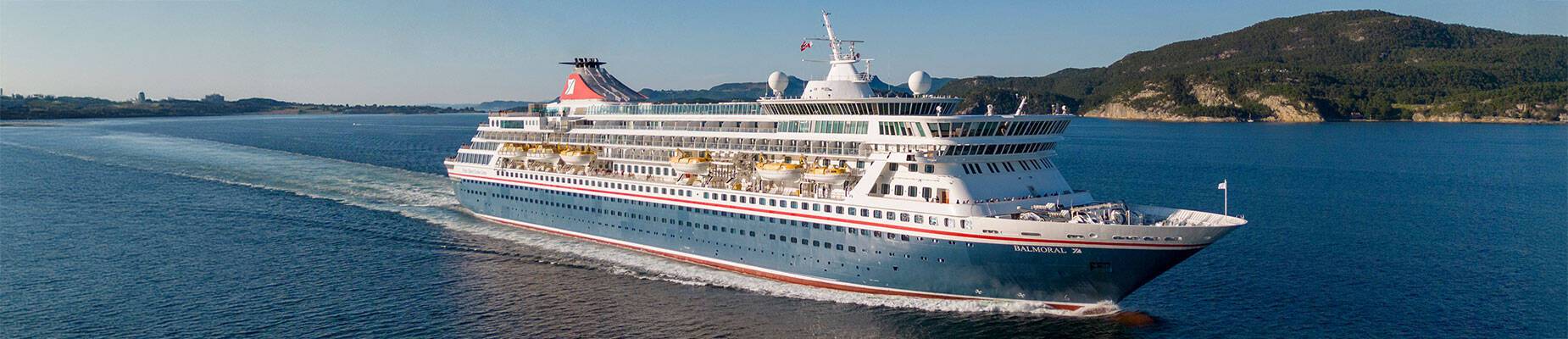 Balmoral at sea