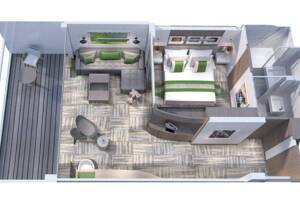 Celebrity Suite, Floor Plan, Celebrity Beyond