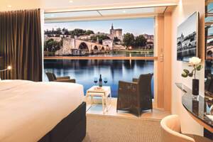 Bedroom, Deluxe Balcony Suite (BD), Scenic Amber