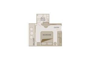 Floor Plan, Balcony Suite (PA), Scenic Gem