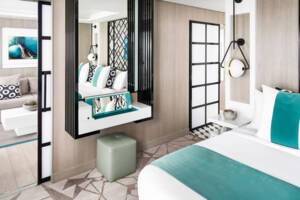 Royal Suite bedroom, Celebrity Apex