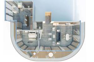 Owner's Suite Floorplan