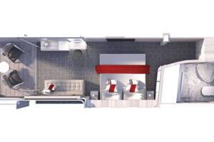 Concierge Class floor plan, Celebrity Ascent