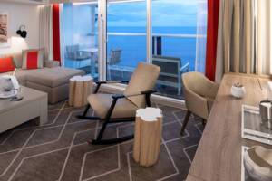 Celebrity Suite Living Area, Celebrity Apex