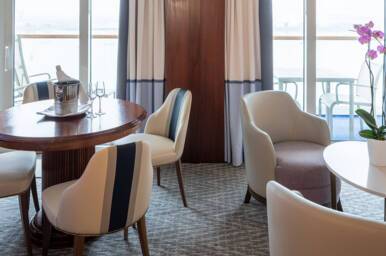 Suite Dining Area, Aurora, P&O Cruises