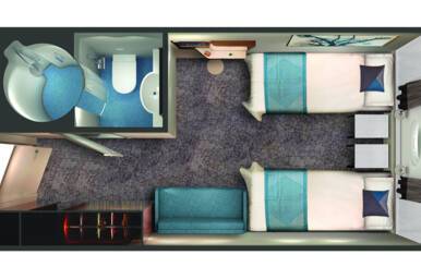 Solo Oceanview Stateroom, Norwegian Sky