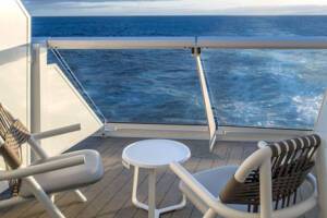 Sunset Veranda balcony, Celebrity Edge