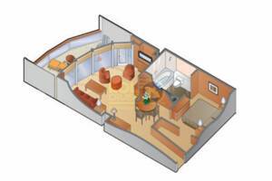 Celebrity Suite Floor Plan, Celebrity Summit