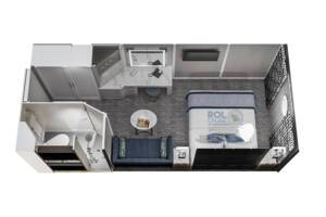Ocean View Stateroom, Floor Plan, Sirena, Oceania Cruises