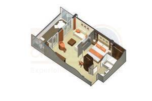 Celebrity Suite Floor Plan, Celebrity Eclipse