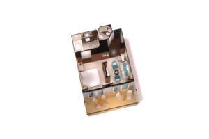 Suite Floor Plan, Britannia, P&O Cruises