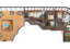 3 Bedroom Garden Villa Living Room Floor Plan, Norwegian Dawn