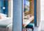 French Balcony bed reflection, S.S. São Gabriel, Uniworld