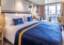 Britannia Balcony (Obstructed View) Bedroom, Queen Mary 2, Cunard - Image based on a DB grade, configuration may differ