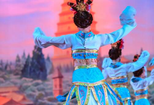 Tang Dynasty dancing.