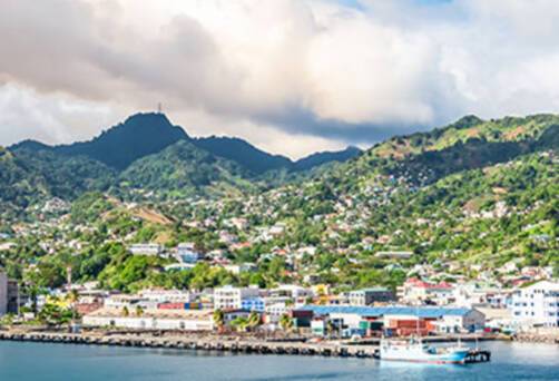 Kingstown harbour