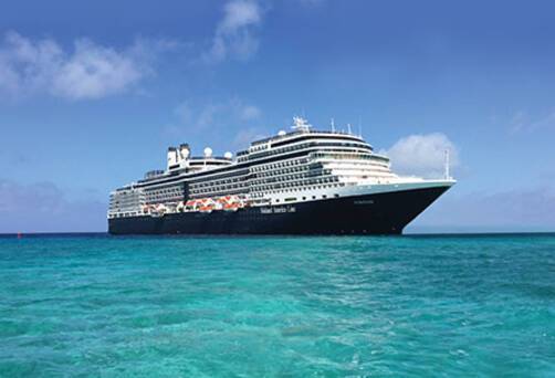 Eurodam at sea