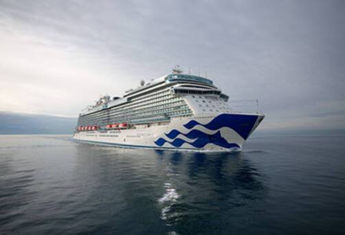 Discovery Princess at Sea