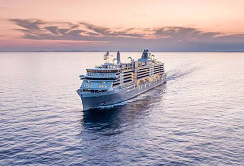 Silver Ray at sea