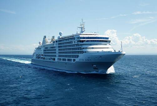 Silver Dawn at sea