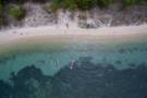 Celukan Bawang, sea and beach birds eye view