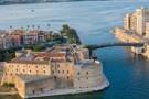 An aerial view of Taranto