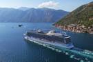 Allura sailing past Kotor, Montenegro