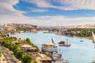 An aerial view of Aswan