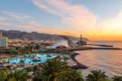A panoramic view of Santa Cruz de Tenerife