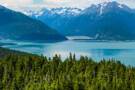 A panoramic view of Haines
