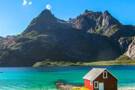 A panoramic view of Trollfjord