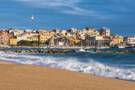 A panoramic view of Palamos