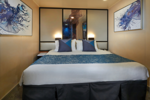 Family Inside Stateroom, Norwegian Star