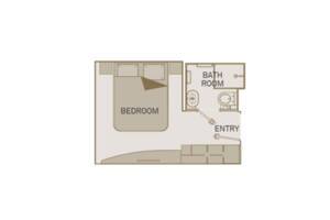 Standard Suite Floor Plan, Scenic Sapphie, Scenic River Cruises