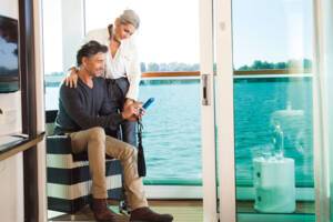 Junior Balcony Suite, Scenic River Cruising