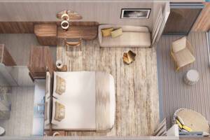 Sky Suite Floor Plan, Celebrity Flora