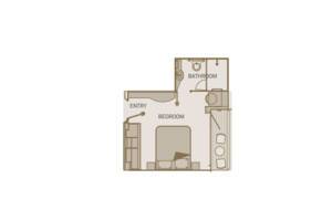 Junior Balcony Suite, Floor Plan, Scenic Jasper