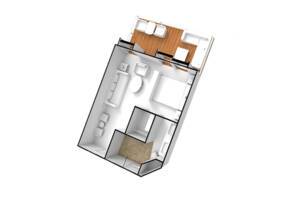 Regent Explorer, Penthouse Suite (C) floor plan