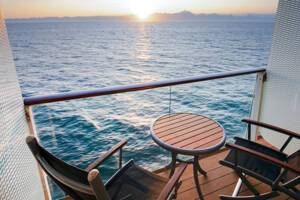 Aqua Class Stateroom Balcony on Celebrity Equinox