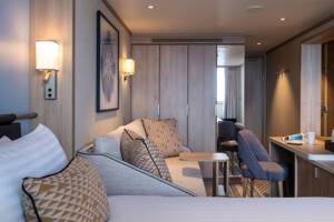 Standard Balcony Cabin Living Area (GB), Arvia