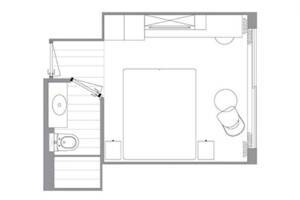 Standard Cabin, Emerald Deck, MS Riviera Rose, Riviera Travel - Configuration may vary.